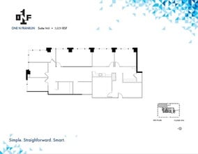 1 N Franklin St, Chicago, IL for lease Floor Plan- Image 1 of 1