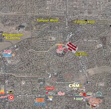 5809 Juan Tabo Blvd NE, Albuquerque, NM - AERIAL map view