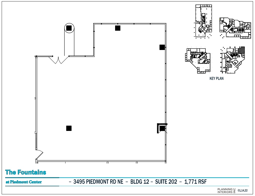 3495 Piedmont Rd NE, Atlanta, GA for lease Floor Plan- Image 1 of 1
