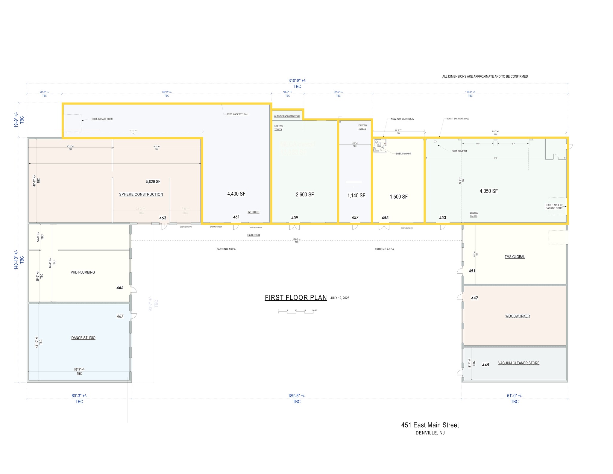 451 E Main St, Denville, NJ for lease Site Plan- Image 1 of 13