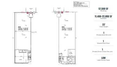 953-977 S Northpoint Blvd, Waukegan, IL for lease Floor Plan- Image 1 of 1