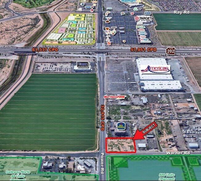 SW Warner Rd & Power Rd, Mesa, AZ for sale - Primary Photo - Image 1 of 1