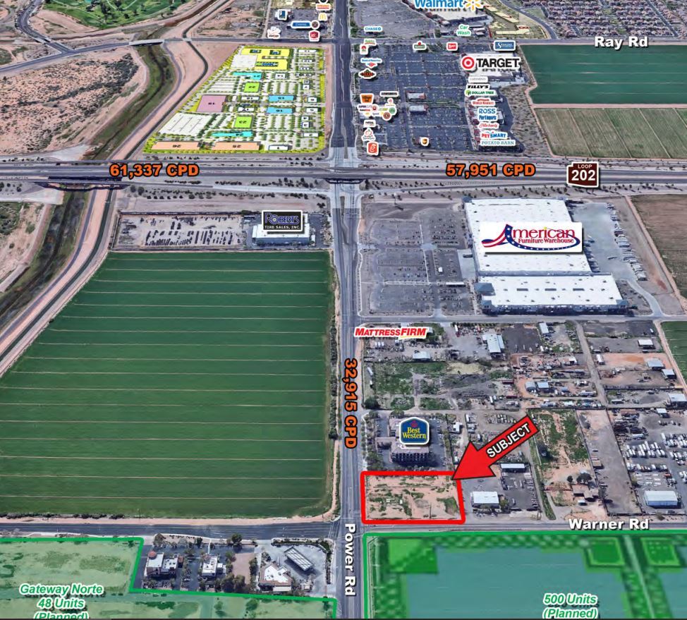 SW Warner Rd & Power Rd, Mesa, AZ for sale Primary Photo- Image 1 of 1