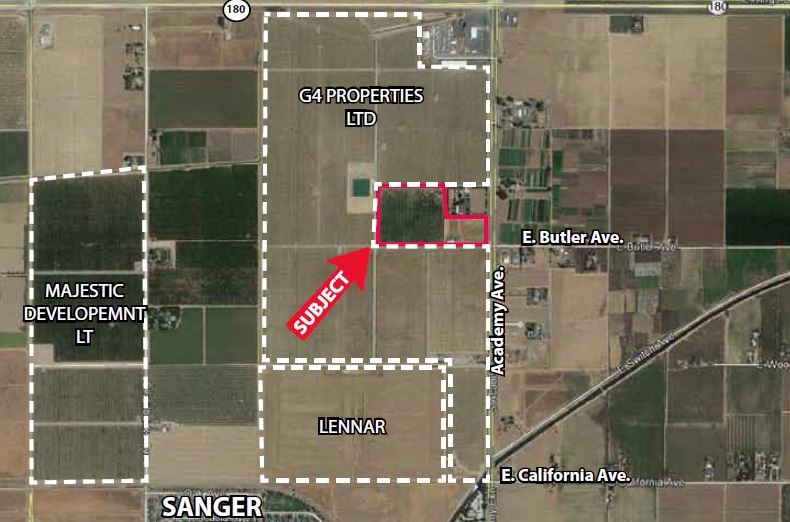 NWC S Academy Ave & E Butler Ave, Sanger, CA for sale - Other - Image 1 of 1