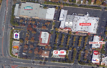 5281-5399 Prospect Rd, San Jose, CA - AERIAL  map view