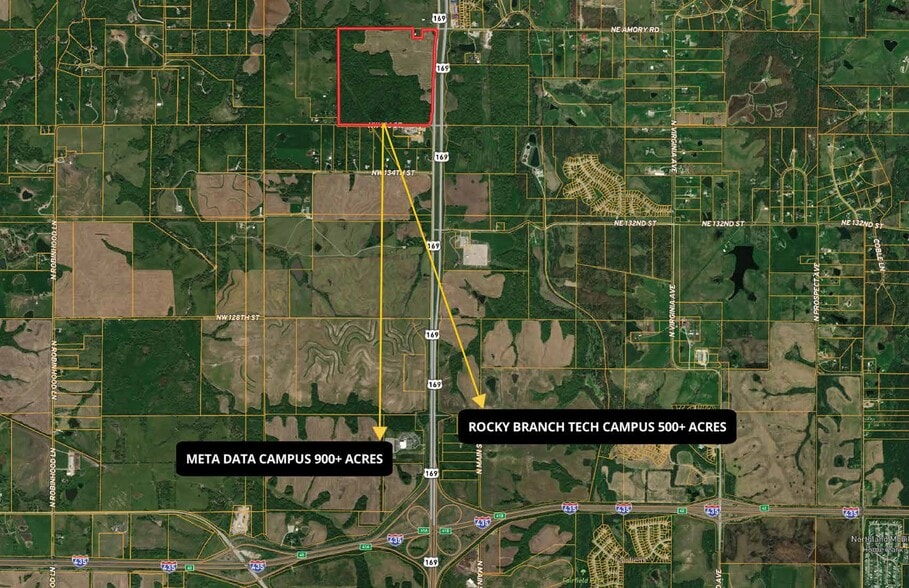 US-169, Smithville, MO for sale - Aerial - Image 2 of 3