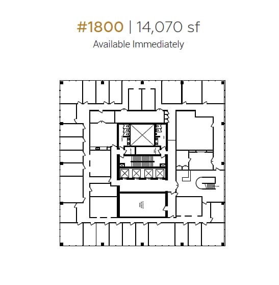 10235 101st St NW, Edmonton, AB for lease Floor Plan- Image 1 of 1