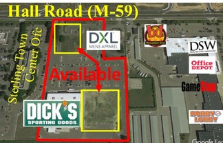 More details for 13050 Hall Rd, Sterling Heights, MI - Retail for Lease