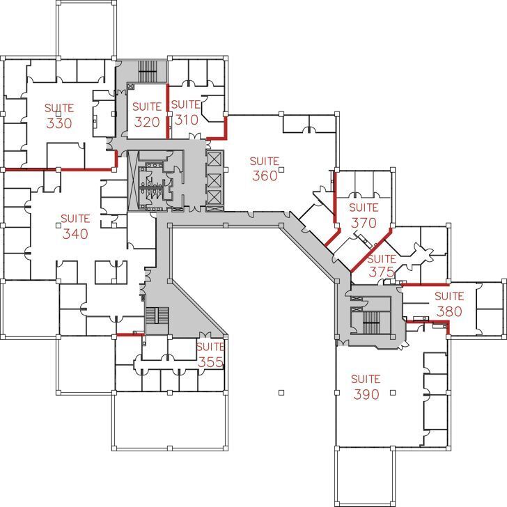 9191 Towne Centre Dr, San Diego, CA for lease Floor Plan- Image 1 of 11