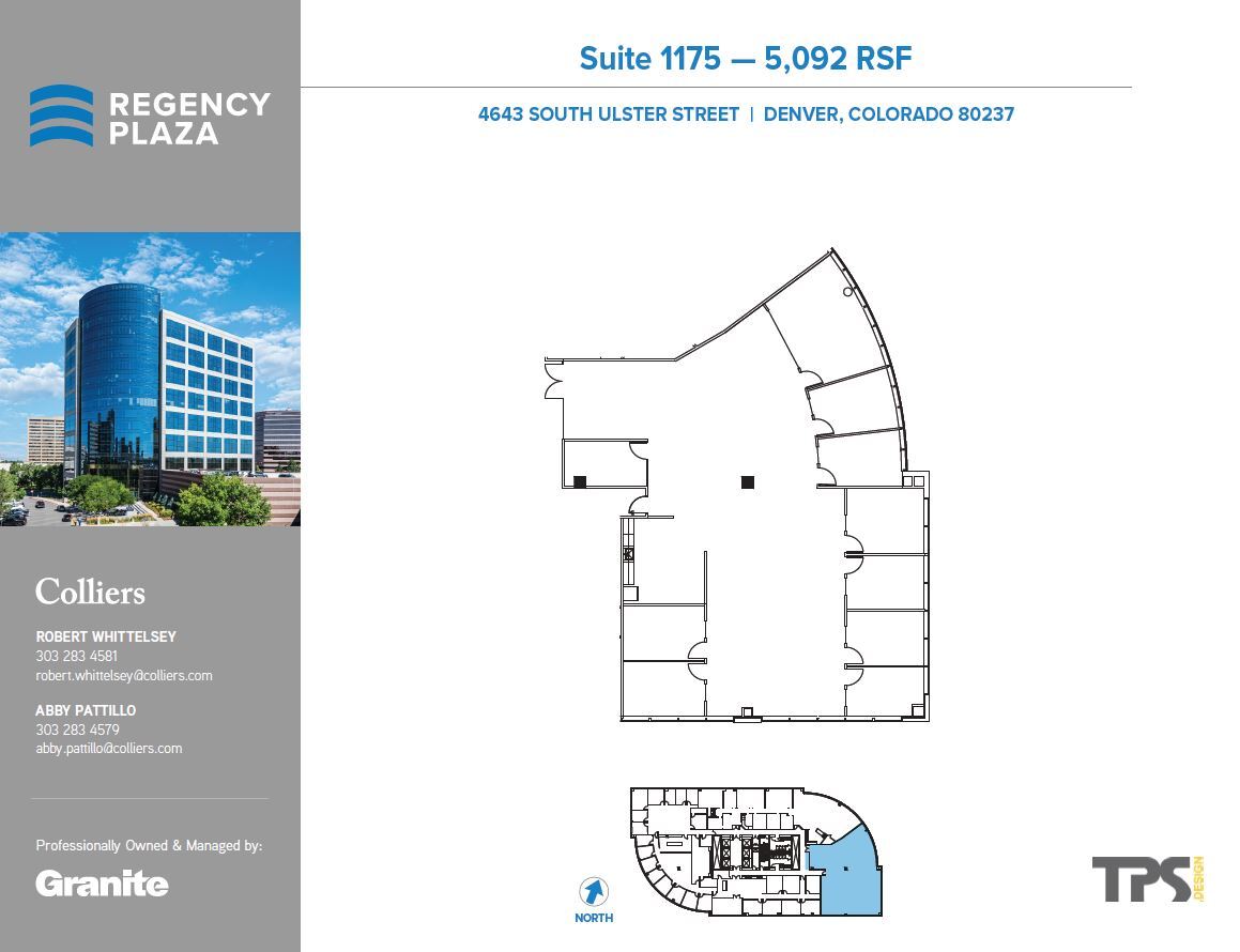 4643 S Ulster St, Denver, CO for lease Floor Plan- Image 1 of 2