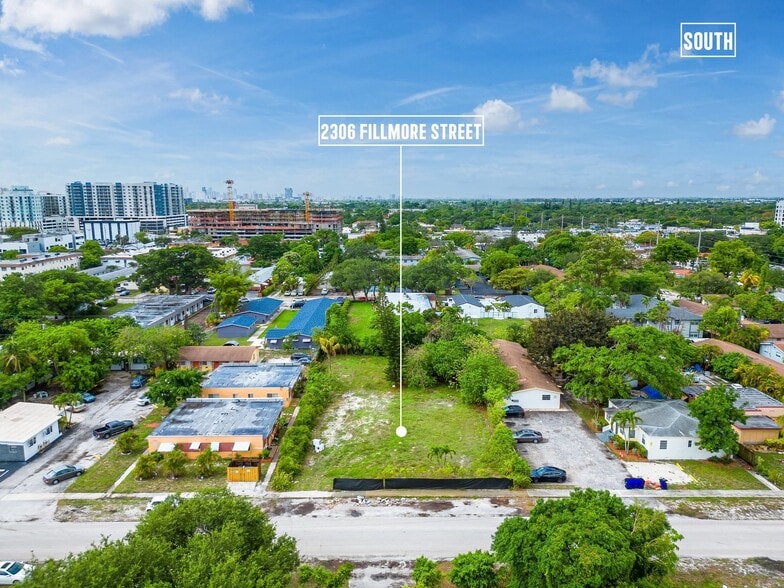 2306 Fillmore St, Hollywood, FL for sale - Aerial - Image 2 of 2