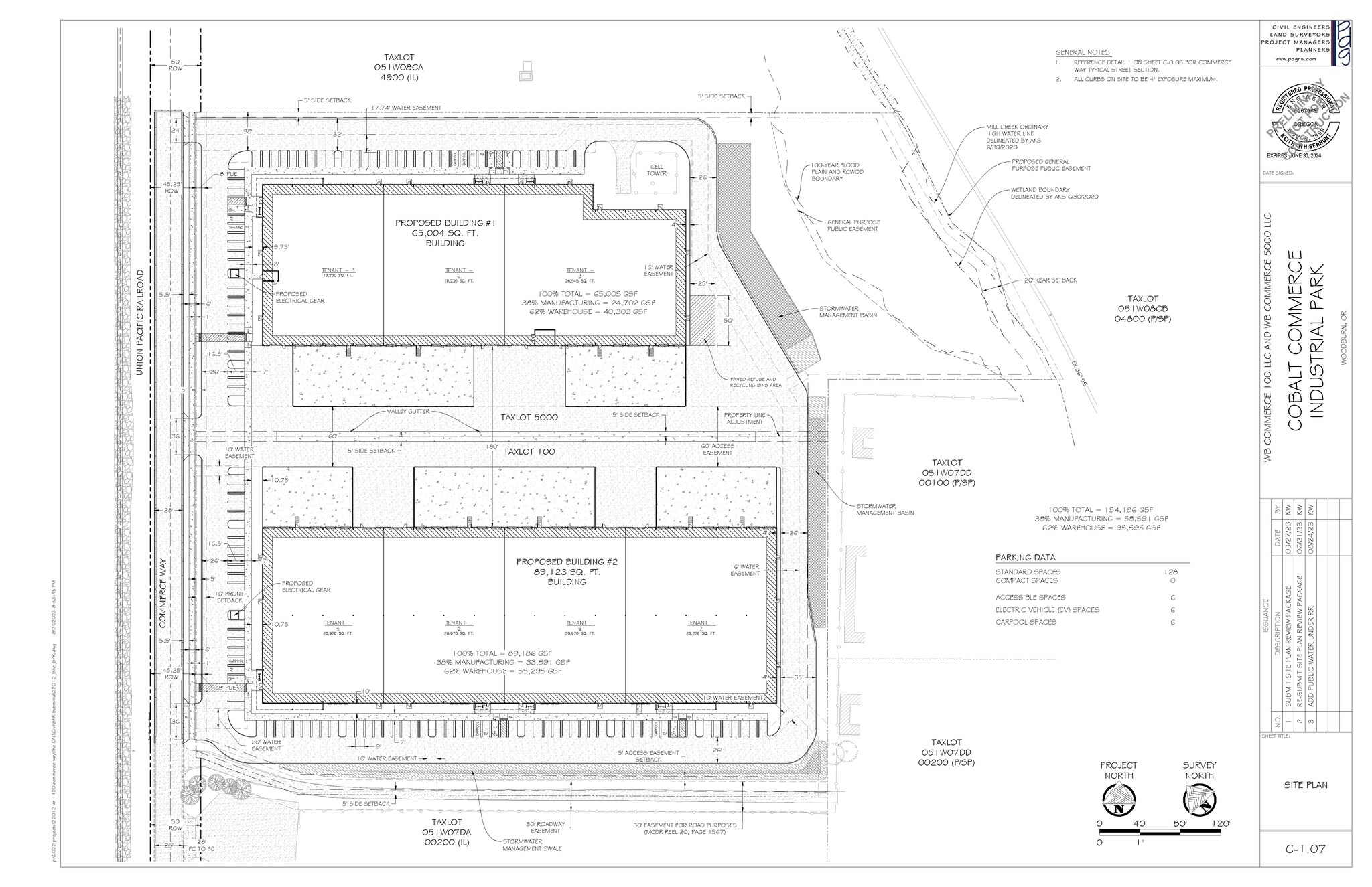 1414 Commerce Way, Woodburn, OR for lease Site Plan- Image 1 of 1