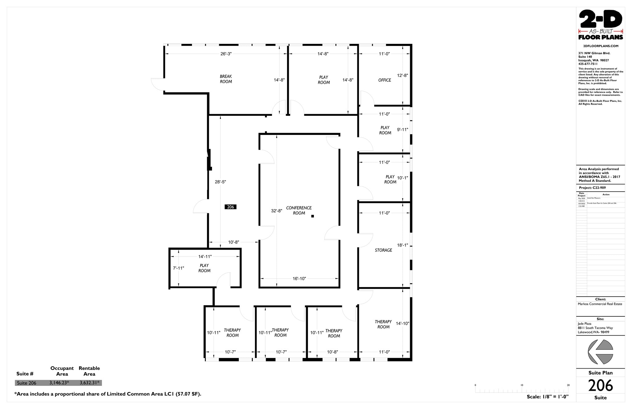 8811 S Tacoma Way, Tacoma, WA for lease Site Plan- Image 1 of 1