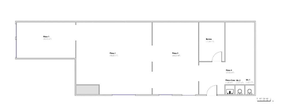 Retail in Lyon for sale - Floor Plan - Image 2 of 2