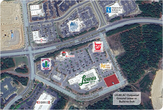 1752 Old Morganton Rd, Southern Pines, NC - aerial  map view