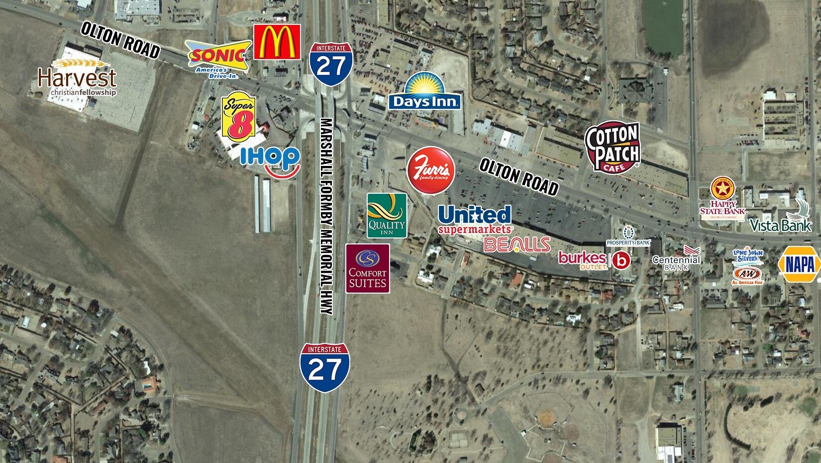 3400 Olton Rd, Plainview, TX 79072 Westview Shopping Center