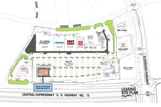 3190 S Central Expy, McKinney, TX for lease Site Plan- Image 1 of 3