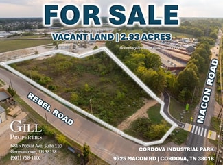 More details for 9325 Macon Rd, Cordova, TN - Land for Sale