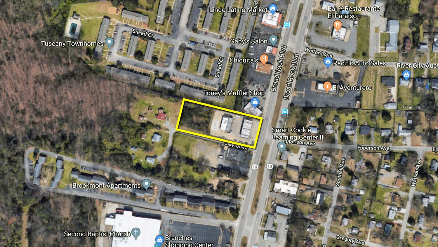 3124 Broad Rock Blvd, Richmond, VA for sale Aerial- Image 1 of 1