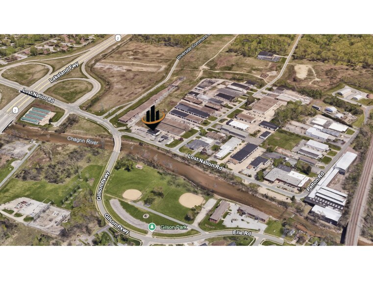 3511 Lost Nation Rd, Willoughby, OH for sale - Aerial - Image 1 of 4