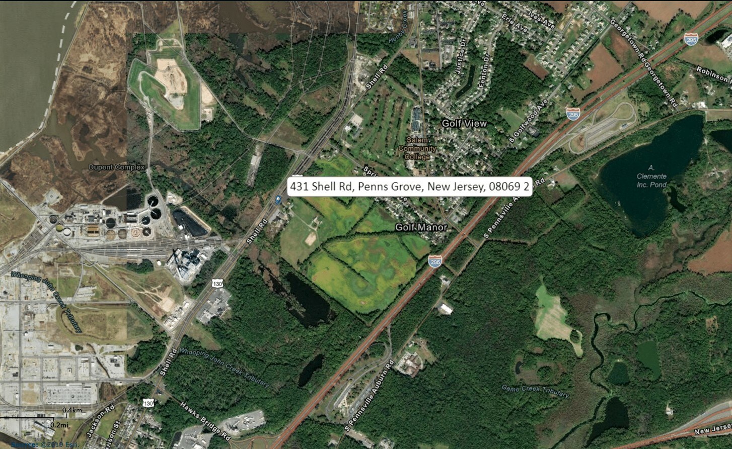 431 Shell Rd, Carneys Point, NJ, 08069 Industrial Land For Sale