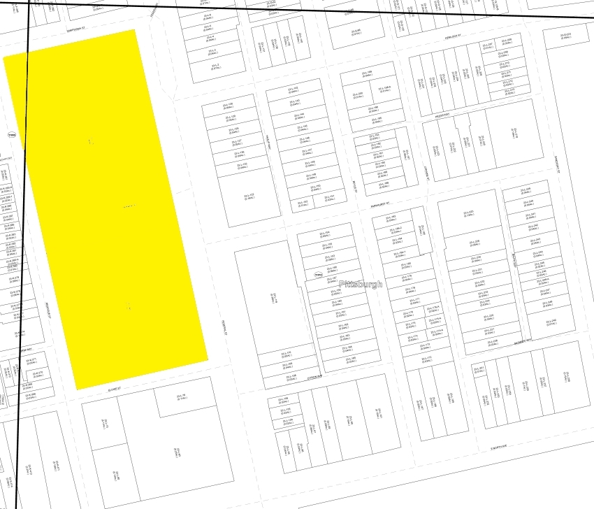 1307 Federal St, Pittsburgh, PA for sale Plat Map- Image 1 of 1