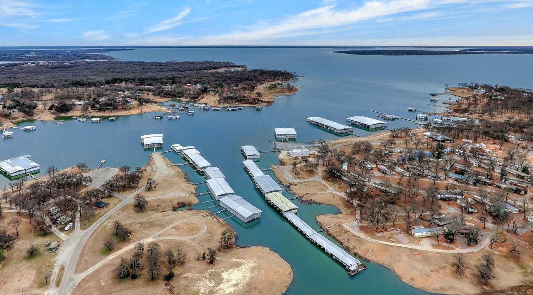 7007 Marina Dr, Kingston, OK for sale Aerial- Image 1 of 9