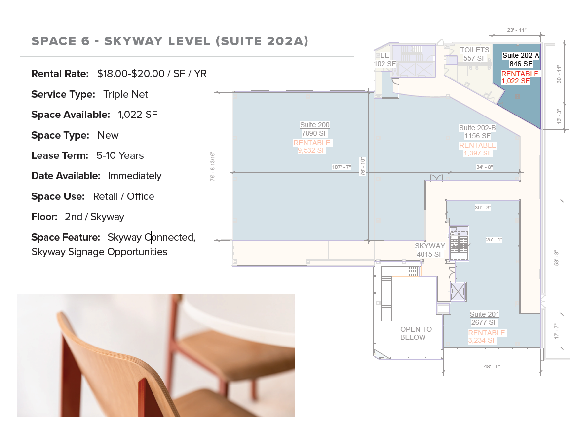 21 1st Ave SW, Rochester, MN for lease Floor Plan- Image 1 of 1