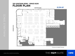 377 Santana Row, San Jose, CA for lease Floor Plan- Image 1 of 1