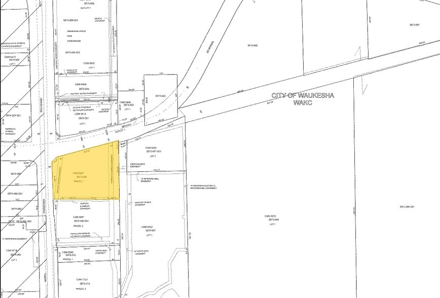2717 N Grandview Blvd, Waukesha, WI for lease - Plat Map - Image 3 of 18
