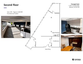 11501 Sunset Hills Rd, Reston, VA for lease Floor Plan- Image 1 of 4