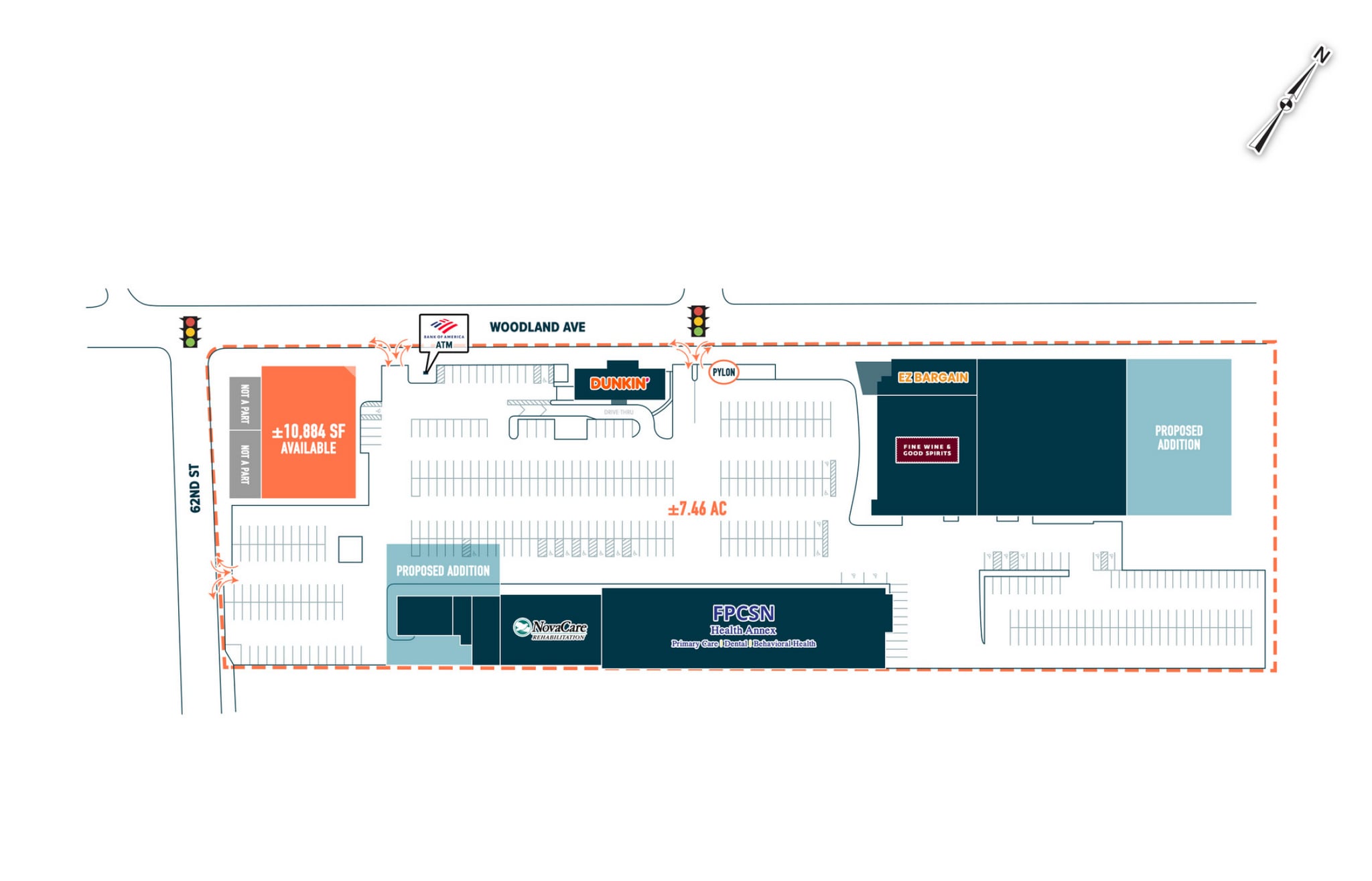 6140-6150 Woodland Ave, Philadelphia, PA for lease Site Plan- Image 1 of 5