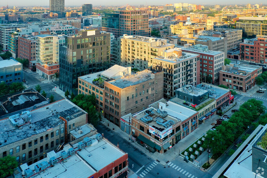 118 N Peoria St, Chicago, IL for lease - Aerial - Image 2 of 4