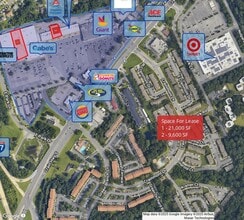 7940-7992 Crain Hwy, Glen Burnie, MD - AERIAL  map view