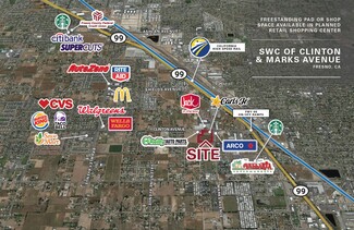 More details for Clinton Ave, Fresno, CA - Land for Lease