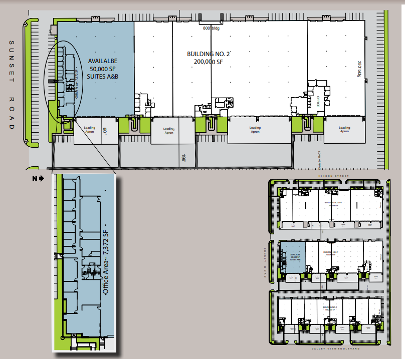 3920 W Sunset Rd, Las Vegas, NV for lease Floor Plan- Image 1 of 2