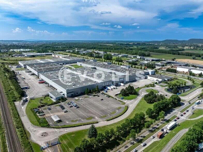 2 Rue Blaise Pascal, Vaulx-Milieu for lease - Aerial - Image 2 of 13