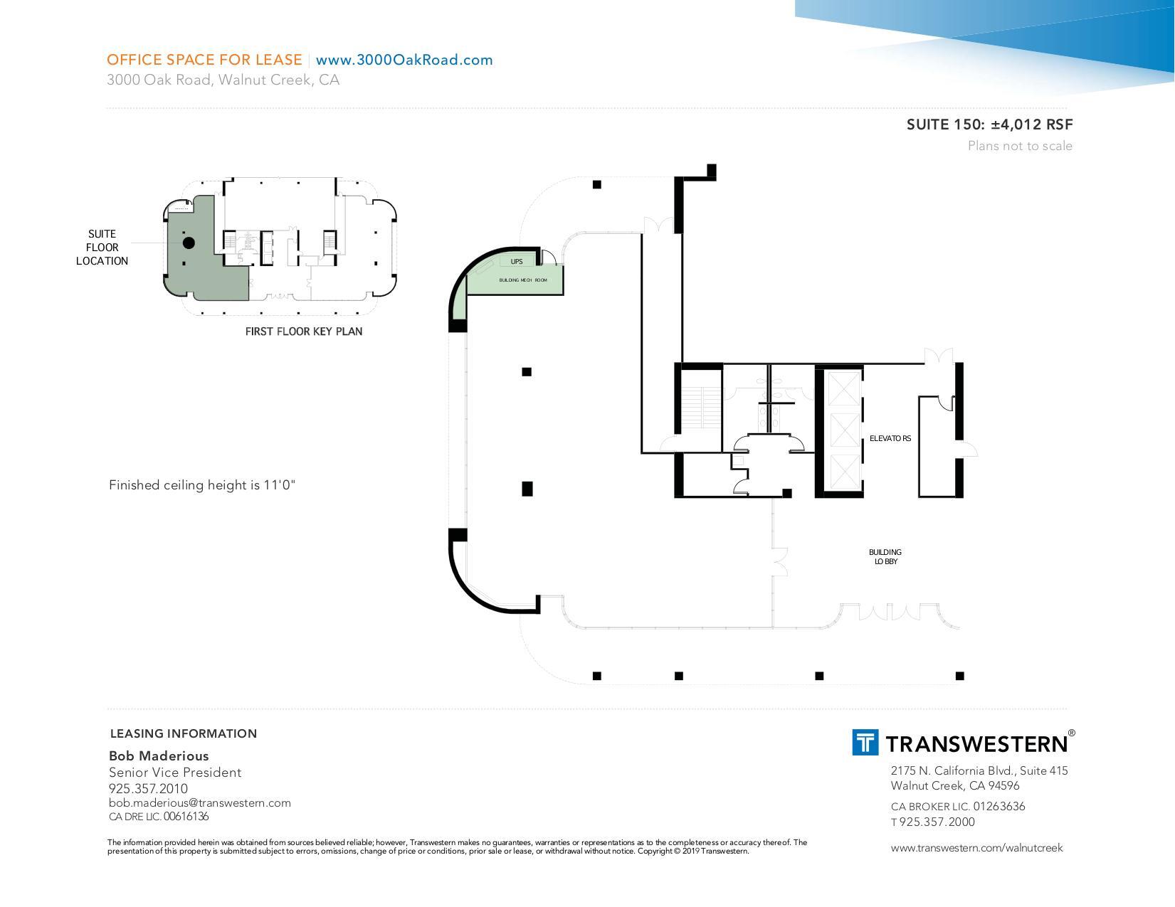 3000 Oak Rd, Walnut Creek, CA for lease Floor Plan- Image 1 of 1