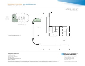 3000 Oak Rd, Walnut Creek, CA for lease Floor Plan- Image 1 of 1