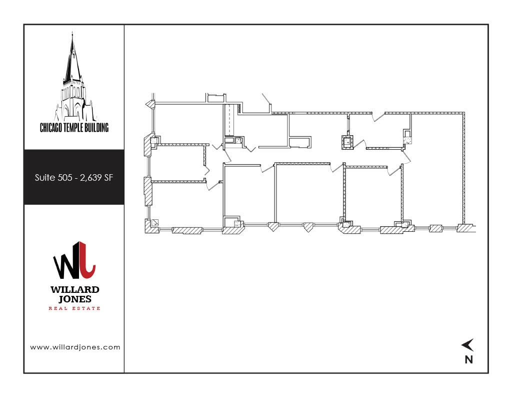 77 W Washington St, Chicago, IL for lease Floor Plan- Image 1 of 1