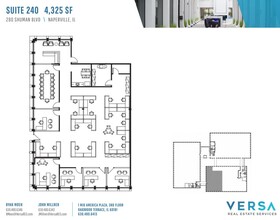 280 Shuman Blvd, Naperville, IL for lease Typical Floor Plan- Image 1 of 1