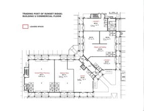 101 Sunset Dr, Cochrane, AB for lease Site Plan- Image 1 of 1