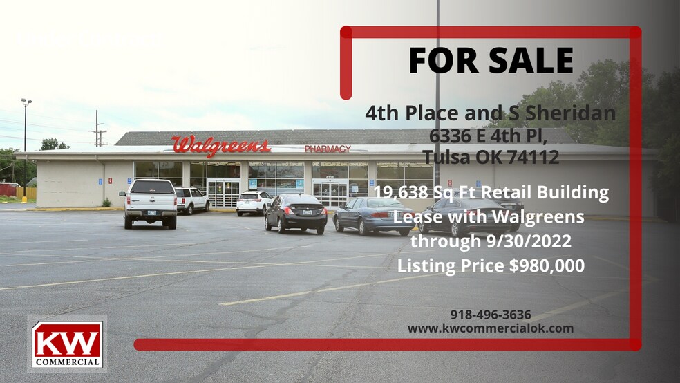 6336 E 4th Pl, Tulsa, OK for sale - Building Photo - Image 1 of 1