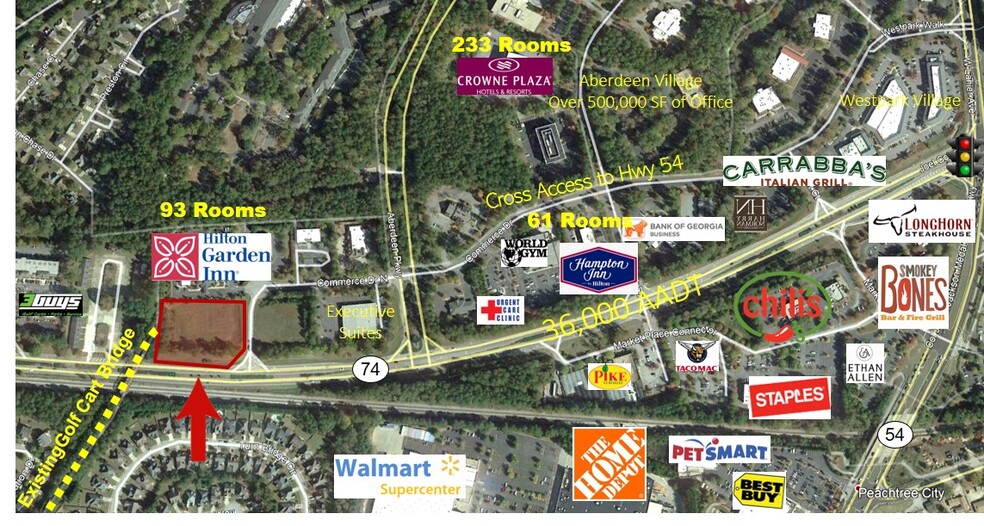 GA Hwy 74, Peachtree City, GA for sale - Building Photo - Image 1 of 1