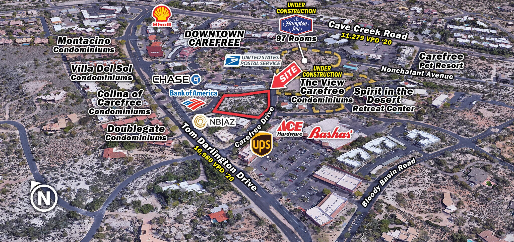 NE Carefree Dr & Tom Darlington Dr, Carefree, AZ for sale Building Photo- Image 1 of 1