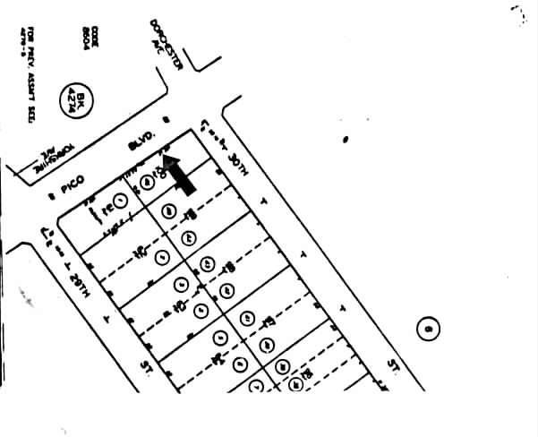 2912-2922 Pico Blvd, Santa Monica, CA for lease - Plat Map - Image 3 of 3