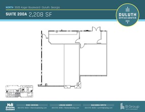 3505 Koger Blvd, Duluth, GA for lease Floor Plan- Image 1 of 1