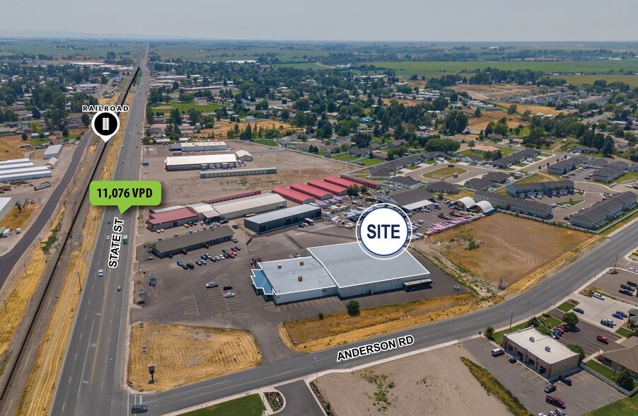 580 N State St, Shelley, ID for lease - Aerial - Image 3 of 9