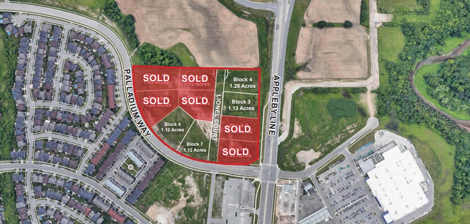 4881 Palladium Way, Burlington, ON for sale Aerial- Image 1 of 1