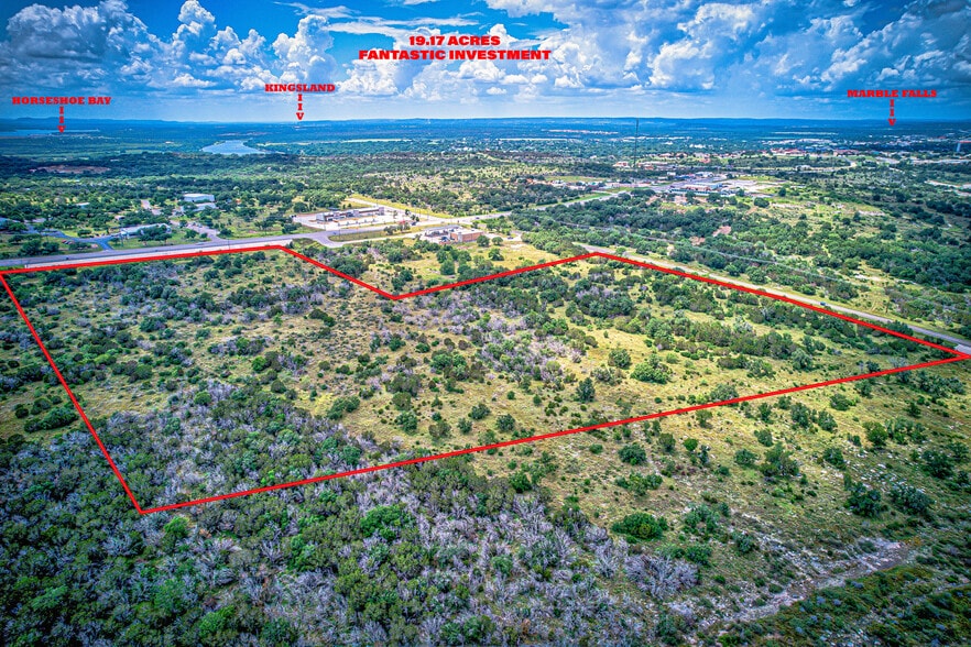 FM 2147 E & US Hwy 281, Marble Falls, TX for sale - Aerial - Image 3 of 10
